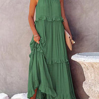 Layla | Lässiges Sommerkleid – Grün