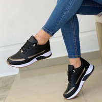 Alina | Atmungsaktive Sneaker für Damen Sommer – Schwarz
