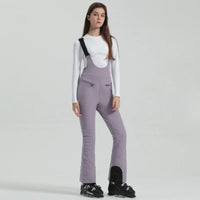 Amelie | Winddichte Schneehose für Damen Slim Fit – Lila