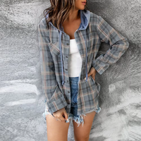 Heidi-Mode | Lässige Oversized-Hemdjacke – Blau