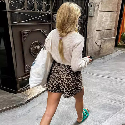 Dalia - Leoparden Sexy Shorts