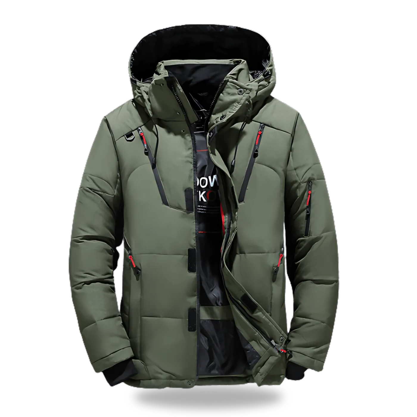 Arctic Wasserdichte Winterjacke mit Kapuze