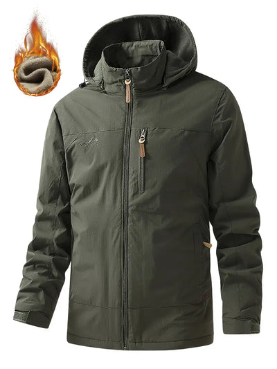 Reigendra | Wasser- und winddichte Jacke mit Fleece-Futter für Männer