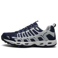 Ashton | Vielseitige Unisex Wanderschuhe – Blau / Hellgrau