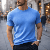 Auro | Ultra-weiches leichtes Damen-T-Shirt – Blau