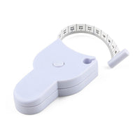 Automatisches Präzisions-Maßband – Genaue Messungen von Taille, Armen, Beinen, Bauch und Kopf – Weiß