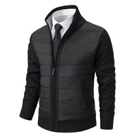Elegante Herren Strickjacke | Winter – Schwarz