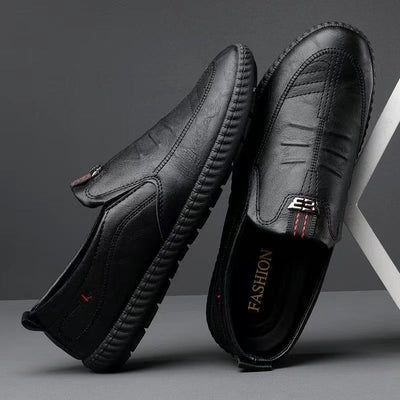 ALGER - LÄSSIGE GLATTLEDER-LOAFERS