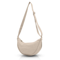 ArcSling - Halbmondförmige Crossbody-Tasche – Beige
