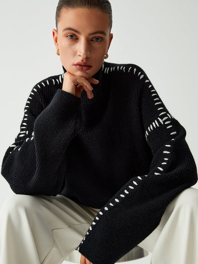 Lehmann Modehaus | Mode Locker gestrickter Pullover in Übergröße