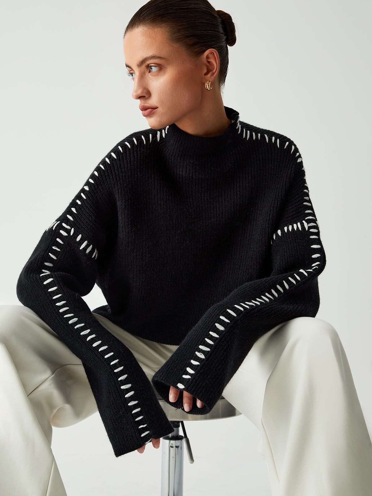 Lehmann Modehaus | Mode Locker gestrickter Pullover in Übergröße