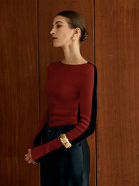 Tessa | Knit Top – Rot