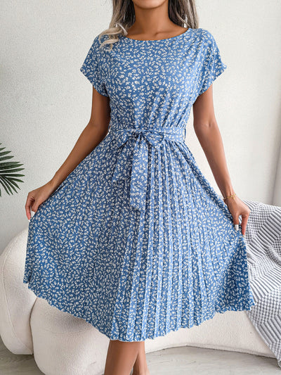 Kima | Elegantes Sommerkleid mit Blumendruck