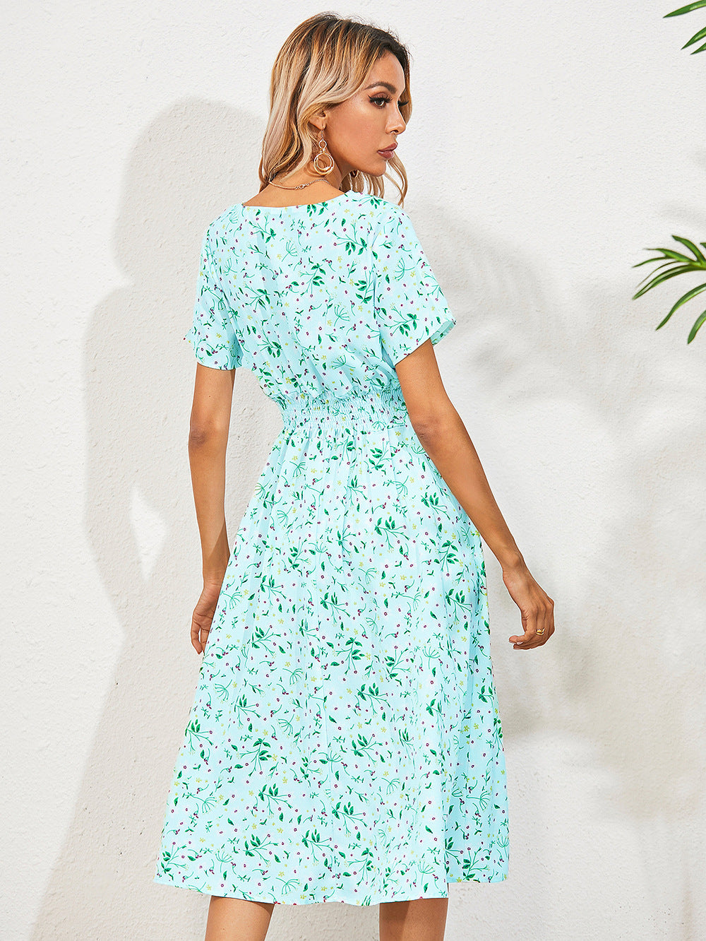 Bano | Elegantes Sommerkleid mit Blumendruck