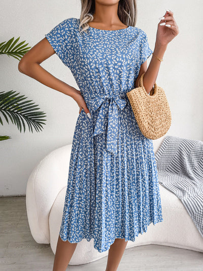 Kima | Elegantes Sommerkleid mit Blumendruck