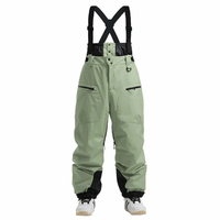 Walter | Warme Schneehose für Herren Winter Outdoor – Hellgrün