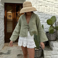 Fiona | Elegante Bluse mit weichem Fall – Grün