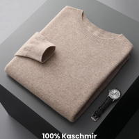 HEIMO - KASCHMIR PULLOVER – Camel