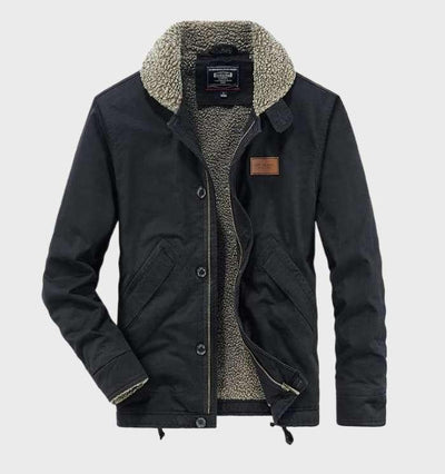 Lando | Schneid- und Stichfeste Jacke für Selbstverteidigung mit Taschen und Reißverschluss