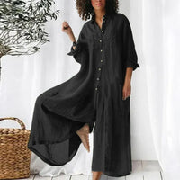 Rosanna | Eleganter Jumpsuit für Frauen – Schwarz
