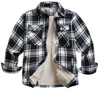Max | Klassische Holzfäller-Jacke im Freizeitlook – Schwarz