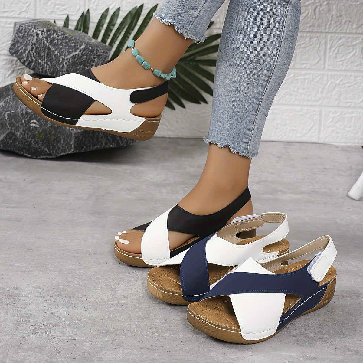 Bequeme Orthopädische Damen Sandalen