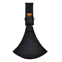 BabyBag Ergonomische Verstellbare Sommer-Babytrage | Komfort und Unterstützung für Eltern und Baby – Schwarz