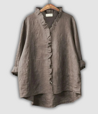 Olivia - Casual Shirts – Dunkelgrau