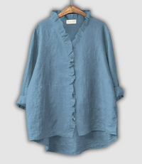 Olivia - Casual Shirts – Blau