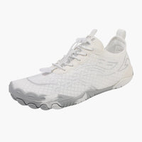Barfußschuhe Herren Damen mit Mesh Obermaterial – Weiß