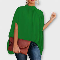 Carina | Vielseitige Abendbluse mit modernem Stil – Grün