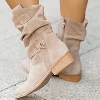 | Stiefel für Frauen – Beige