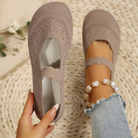 BellaComfort™ – Elegante Damen Ballerinas mit ultraweichem Stoff – Aprikose