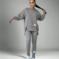 Kikay™ - Komplettes Lounge-Set für Damen Elegant & Entspannt – Grau