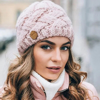 Benilde | Elegante Damen Wintermütze – Rose