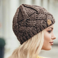 Benilde | Elegante Damen Wintermütze – Kaffee