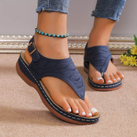 Bibiana™ – Bequeme Orthopädische Sandalen – Blau