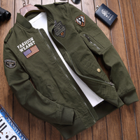 Yvan| Robuste Militärjacke für Herren – Grün
