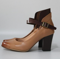 Lehmann Modehaus | Stilvolle riemchenpumps für damen – Braun