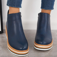 Stella - Komfortable und modische Stiefel – Blau