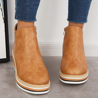 Stella - Komfortable und modische Stiefel – Hellbraun