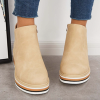 Stella - Komfortable und modische Stiefel – Beige