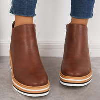 Stella - Komfortable und modische Stiefel – Dunkelbraun