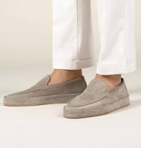 Dominic | Herren Leder Loafers – Hellbeige