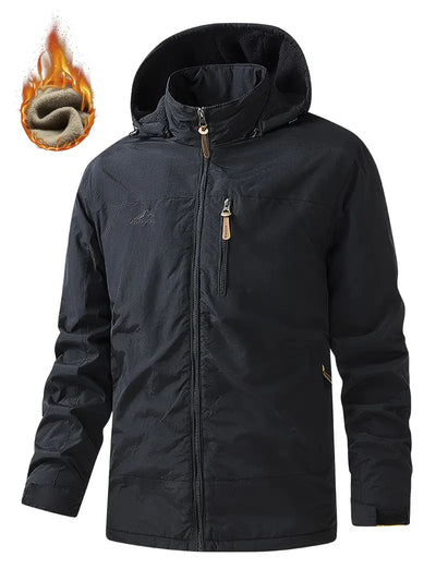 Reigendra | Wasser- und winddichte Jacke mit Fleece-Futter für Männer
