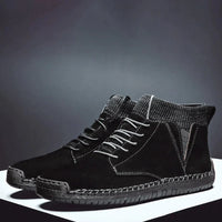 Klassische Stiefel für Männer-LUCA – Schwarz
