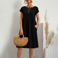 Lillian - Elegantes und vielseitiges Kleid für Frauen – Schwarz