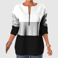 ORNELLE- Stylischer pullover – Schwarz