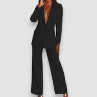 Alessandra | Elegante Business-Set – Schwarz