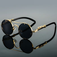 Pia | Auffallende Unisex-Sonnenbrille – Schwarz